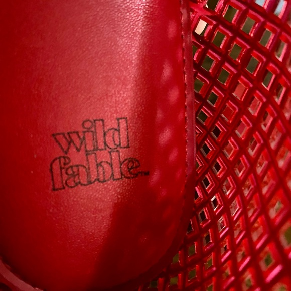 New Red Jelly Flats by Wild Fable - Picture 3 of 6